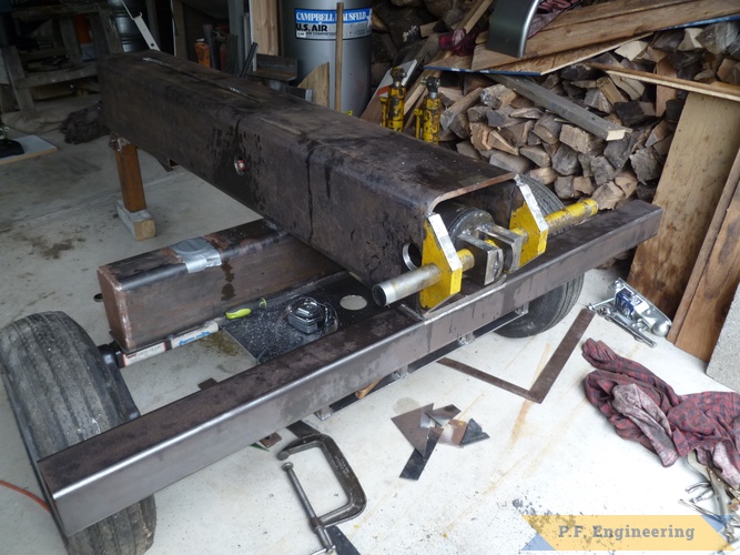 P.F. Engineering — Doityourself Plans — Gallery Log Splitter